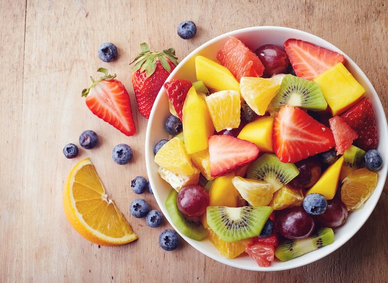 Nạp đường qua trái cây sẽ giúp cơ thể hạn chế thèm ngọt từ bánh kẹo 