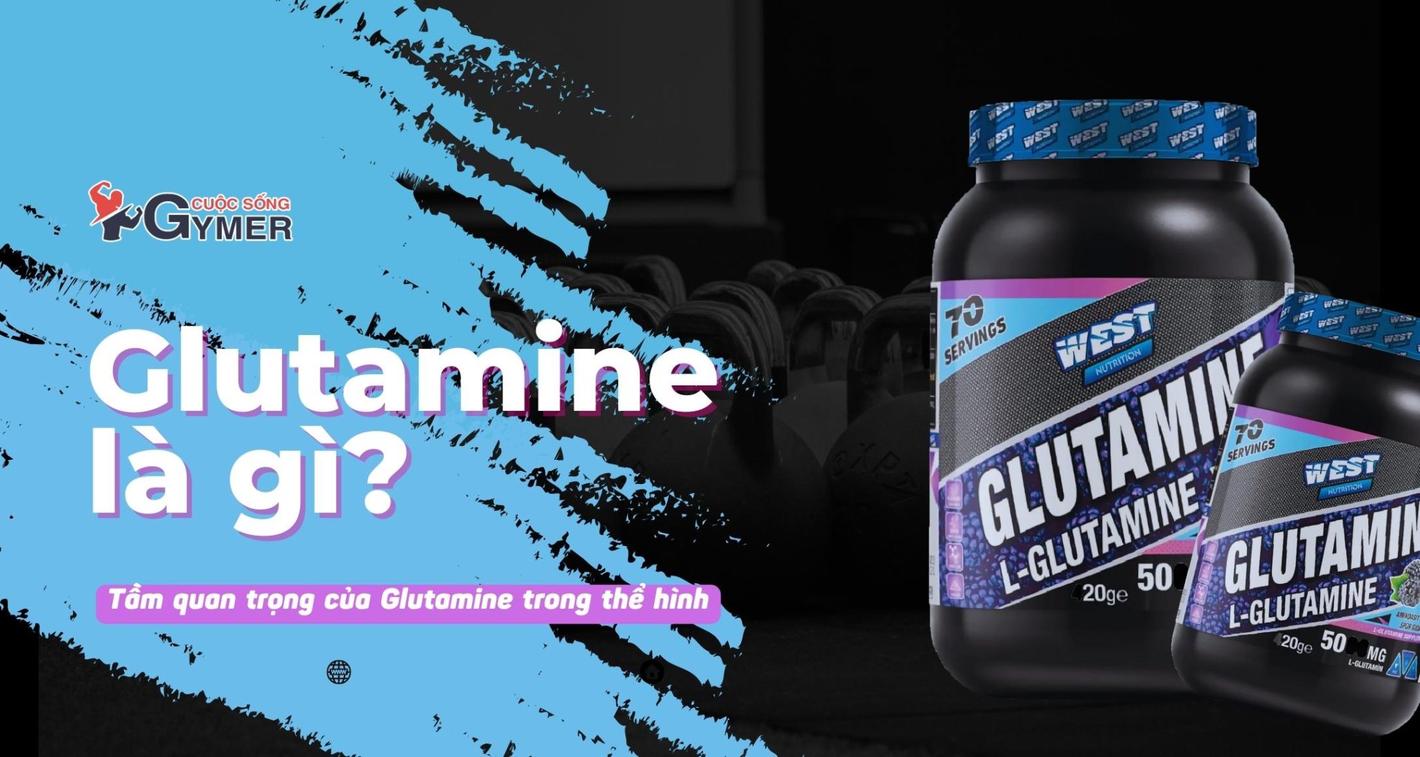 Glutamine là gì? Tầm quan trọng của Glutamine trong thể hình